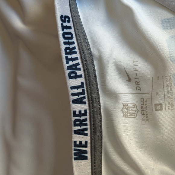 NE Patriots Mac Jones #10 Nike Gray Inverted Official NFL Legend Jersey Size XL - Picture 9 of 16